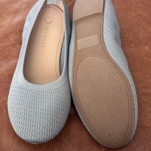 Journee Maryann Women's Gray Flats - size 12